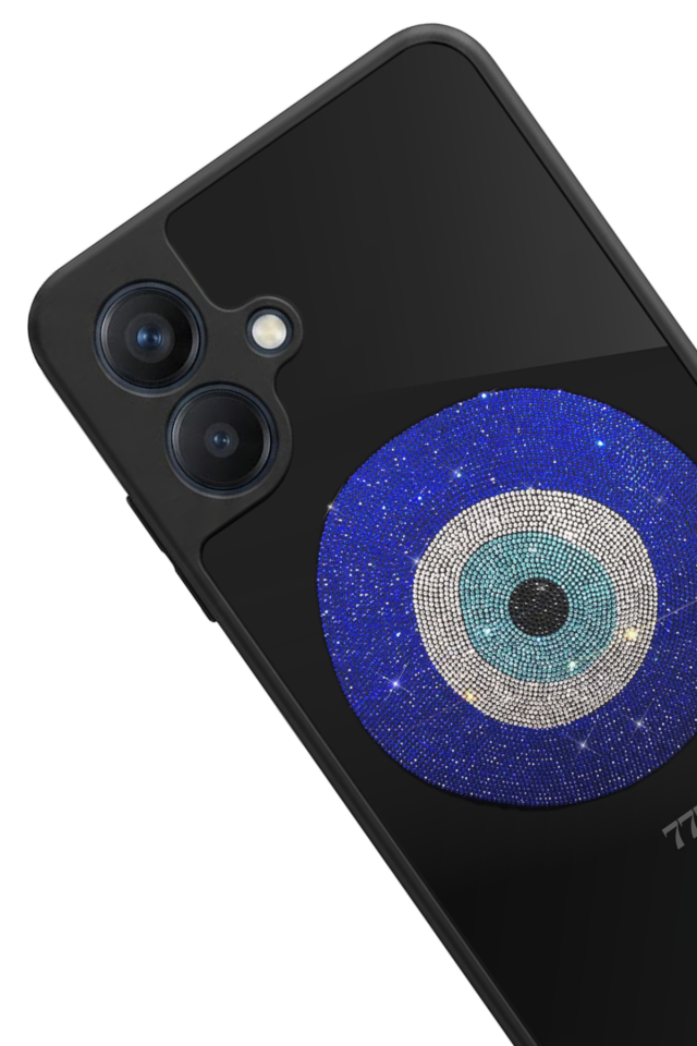 Samsung Galaxy A07 Uyumlu Nazar Tasarımlı Glossy Premium Kılıf