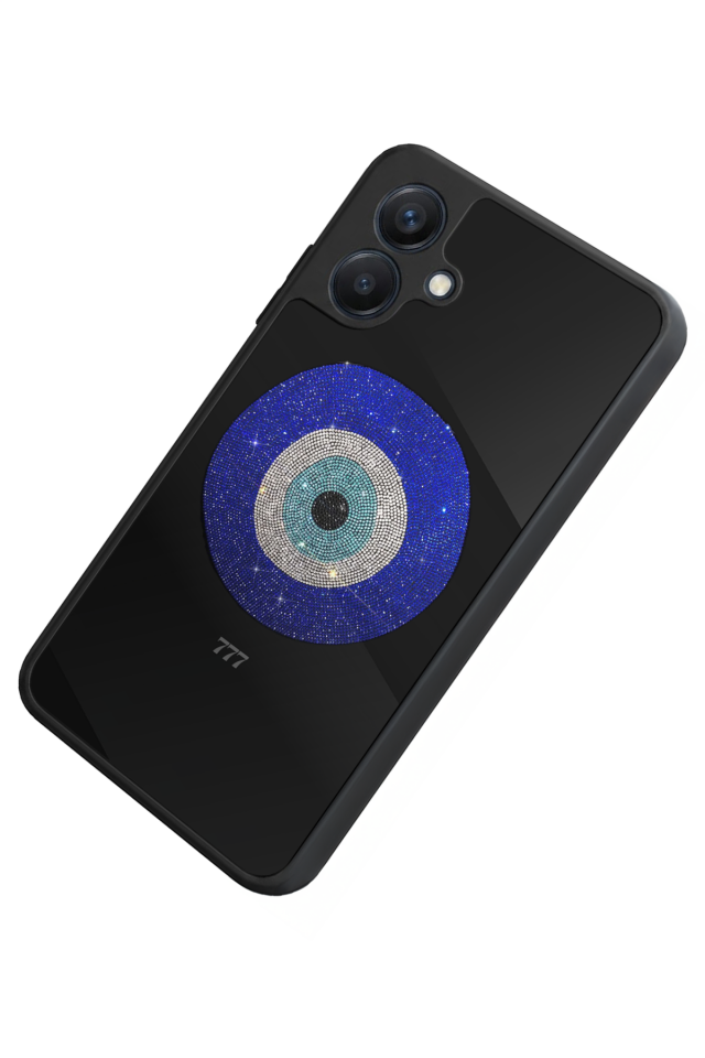 Samsung Galaxy A07 Uyumlu Nazar Tasarımlı Glossy Premium Kılıf
