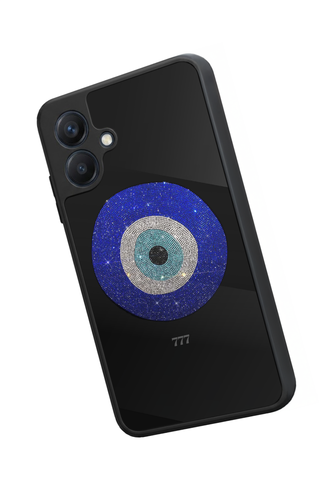 Samsung Galaxy A07 Uyumlu Nazar Tasarımlı Glossy Premium Kılıf