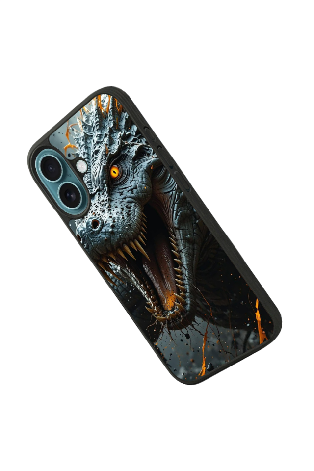 iPhone 16 Plus Uyumlu T-ReiPhone 16 Plus Tasarımlı Glossy Premium Kılıf