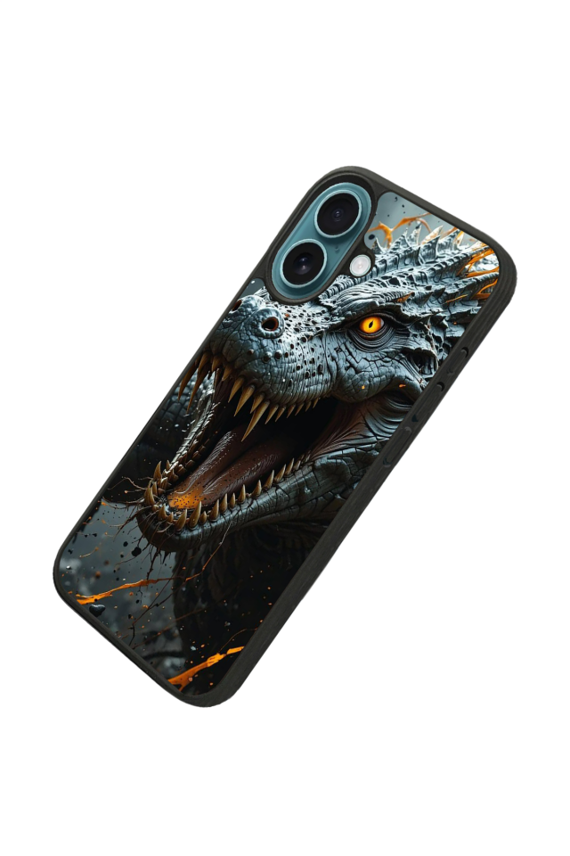 iPhone 16 Plus Uyumlu T-ReiPhone 16 Plus Tasarımlı Glossy Premium Kılıf