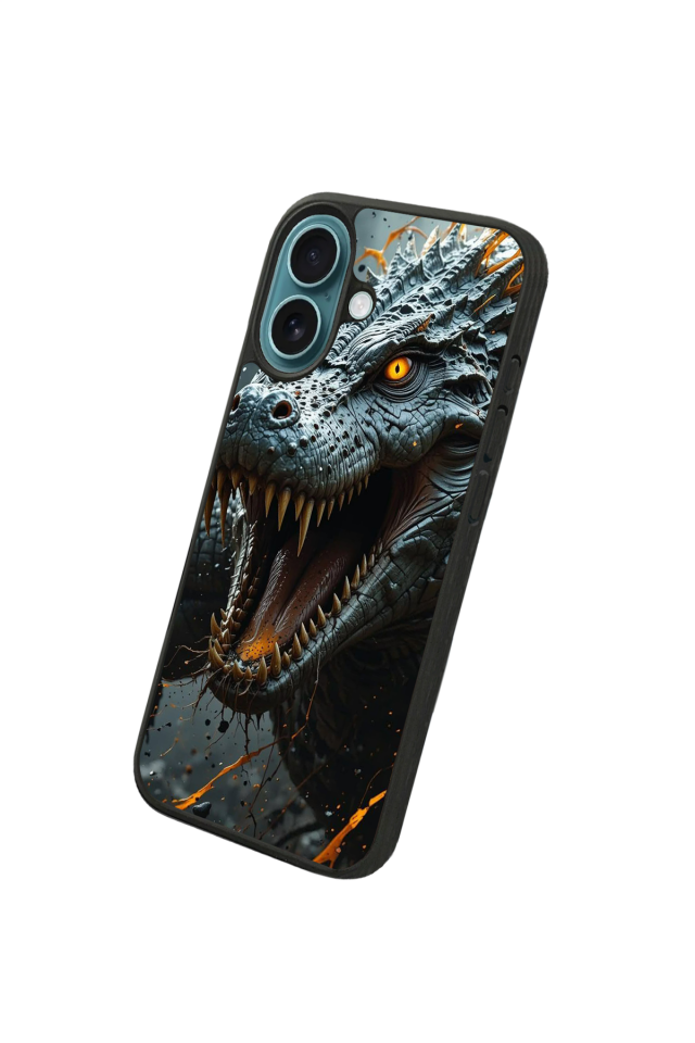 iPhone 16 Plus Uyumlu T-ReiPhone 16 Plus Tasarımlı Glossy Premium Kılıf