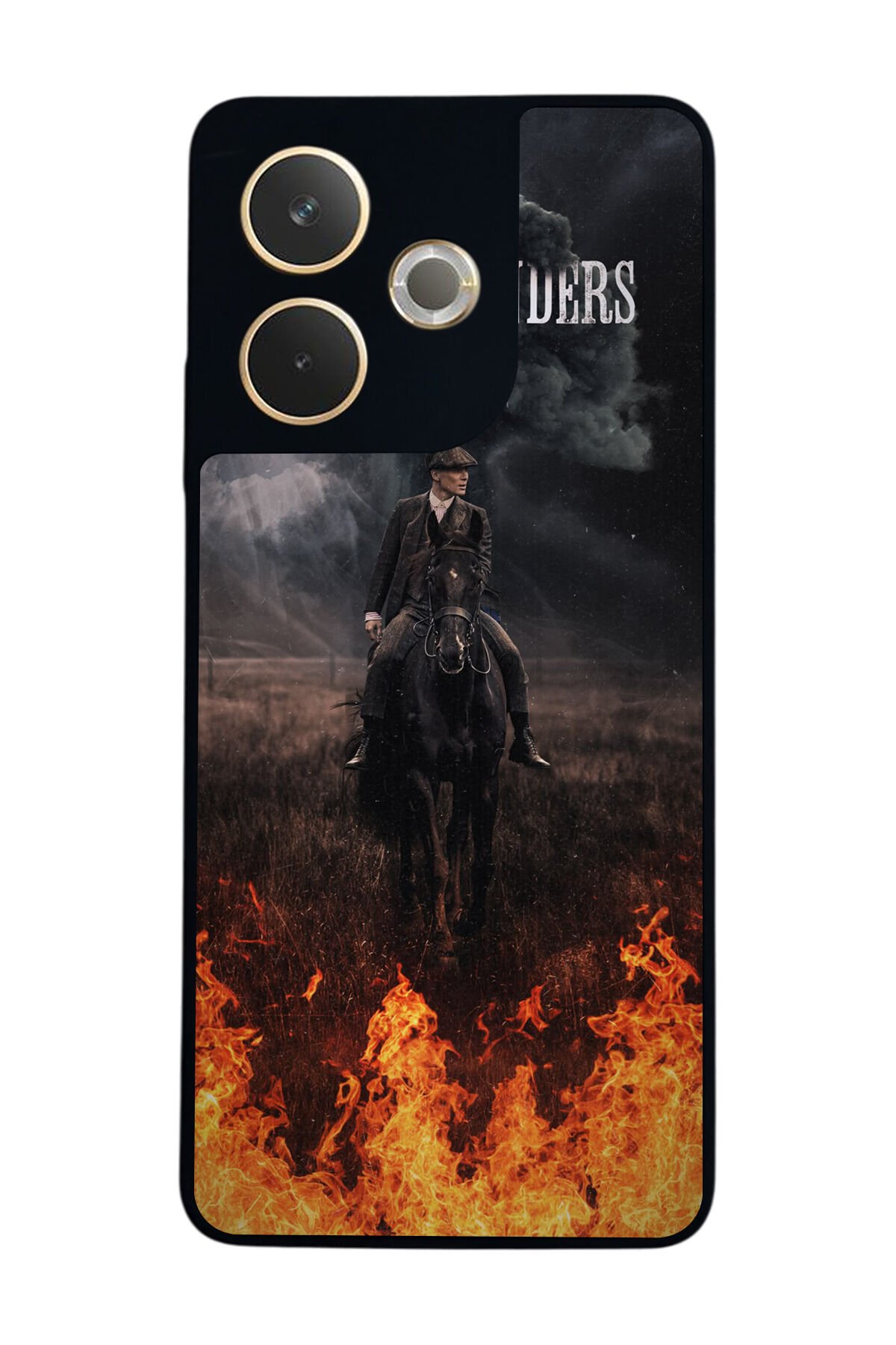 Oppo A5 Pro Uyumlu Peaky Blinders Tasarımlı Glossy Premium Kılıf