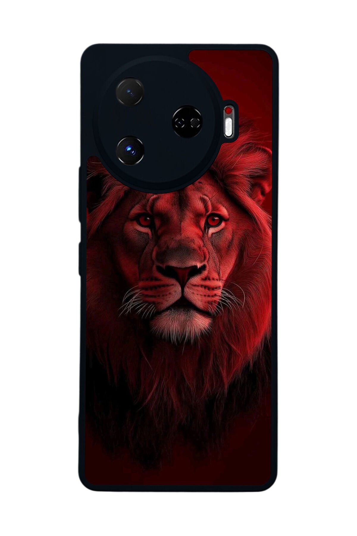 Tecno Camon 30 Pro Uyumlu Aslan Tasarımlı Glossy Premium Kılıf