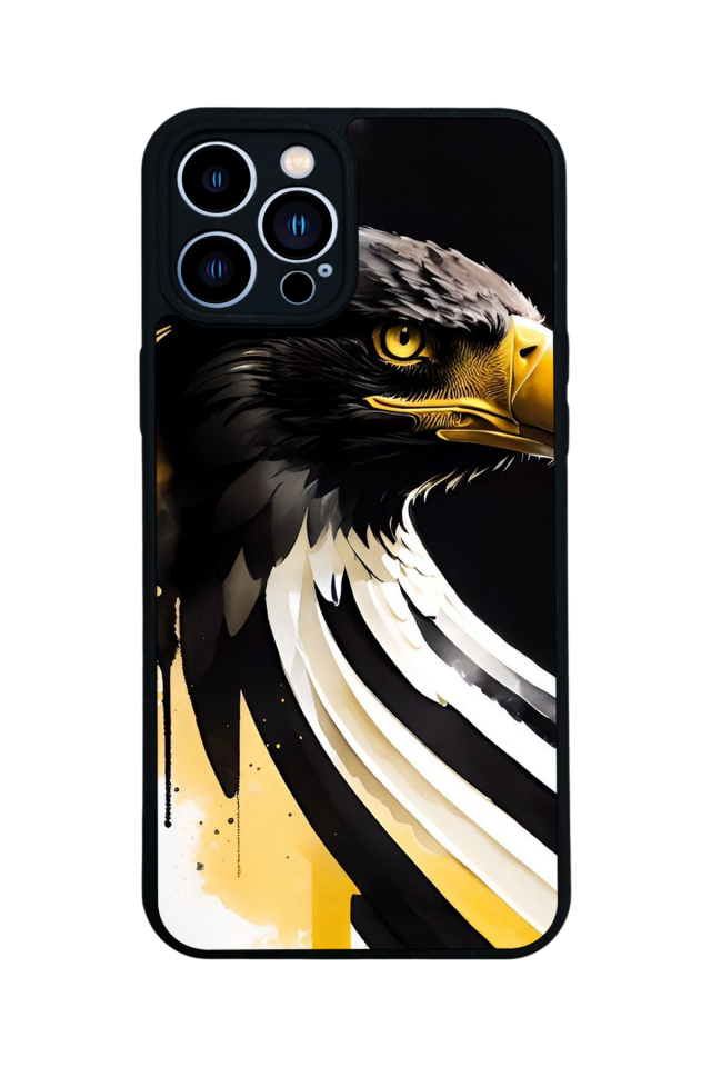 iPhone 13 Pro Max Uyumlu Besiktas Tasarımlı Glossy Premium Kılıf