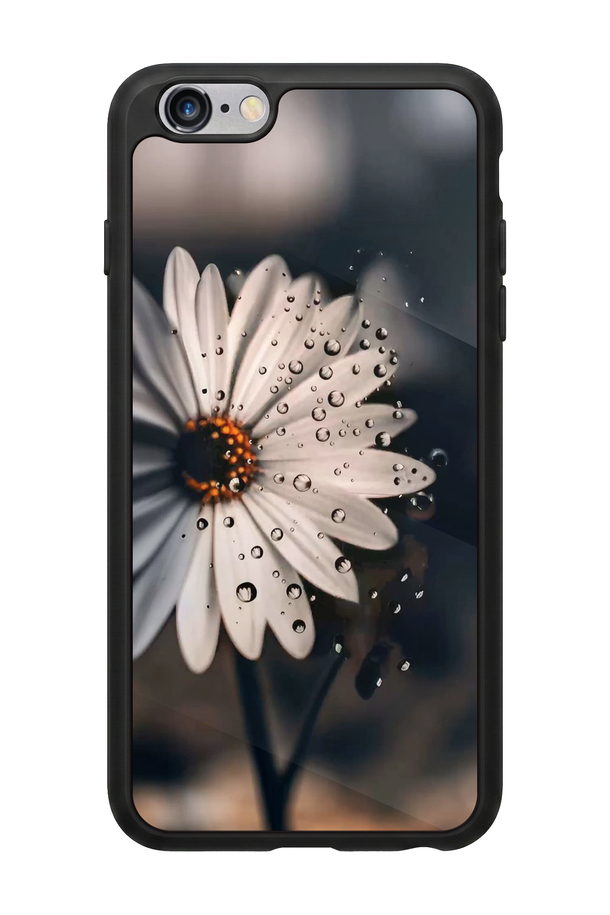 iPhone 6s Plus Uyumlu Cicek Tasarımlı Glossy Premium Kılıf