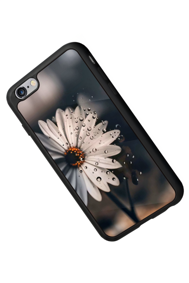 iPhone 6s Plus Uyumlu Cicek Tasarımlı Glossy Premium Kılıf