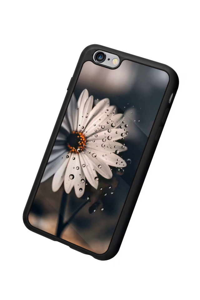 iPhone 6s Plus Uyumlu Cicek Tasarımlı Glossy Premium Kılıf