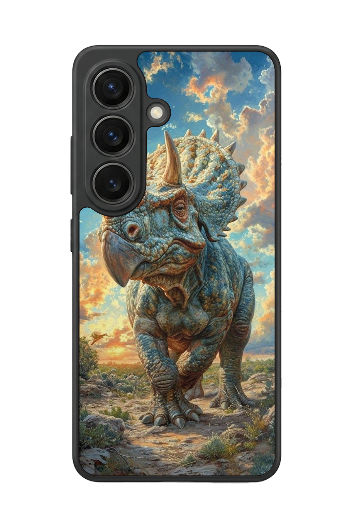 Samsung Galaxy S26 Uyumlu Dinazor Tasarımlı Glossy Premium Kılıf