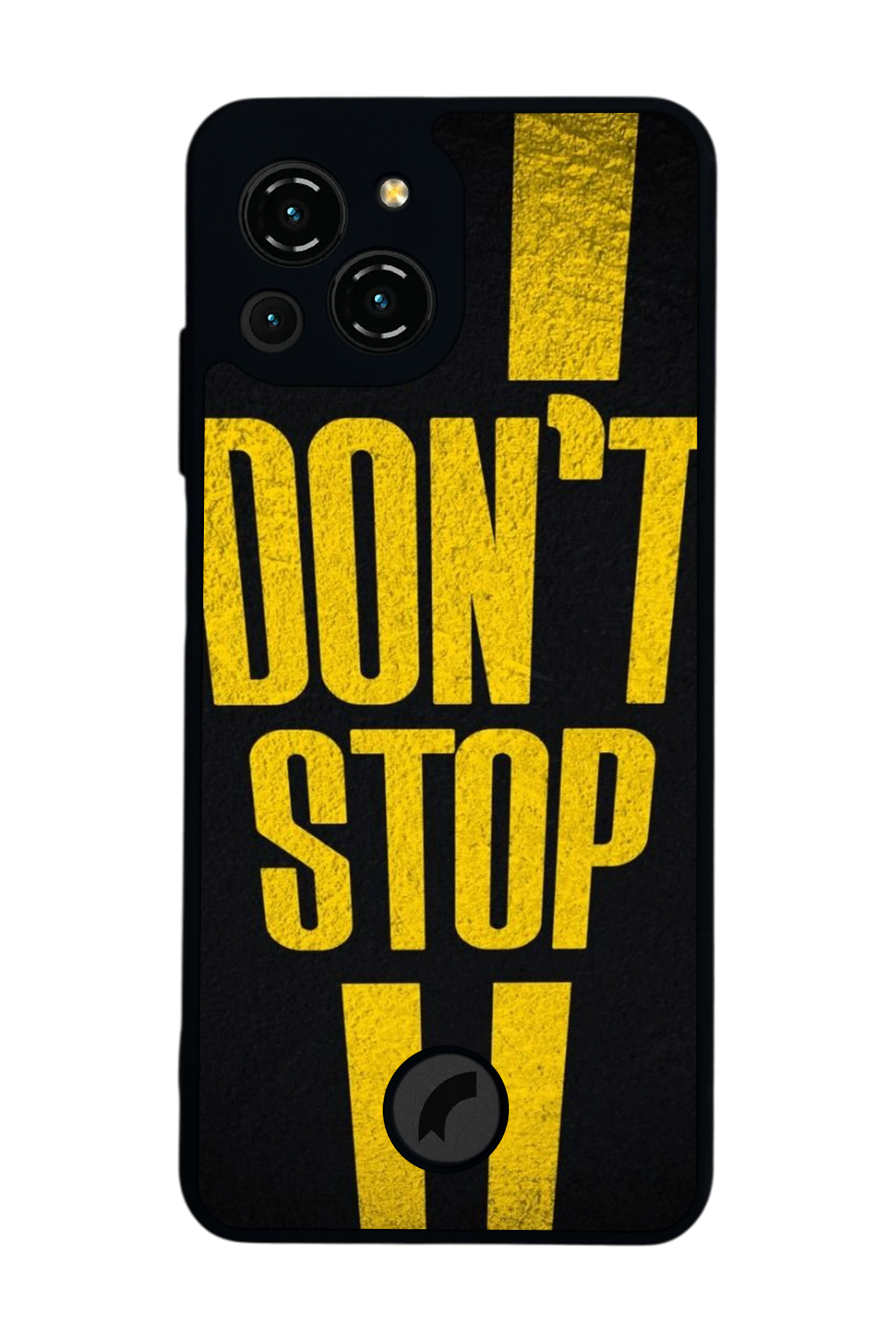 Reeder S23 Pro Max Uyumlu Dont Stop Tasarımlı Glossy Premium Kılıf