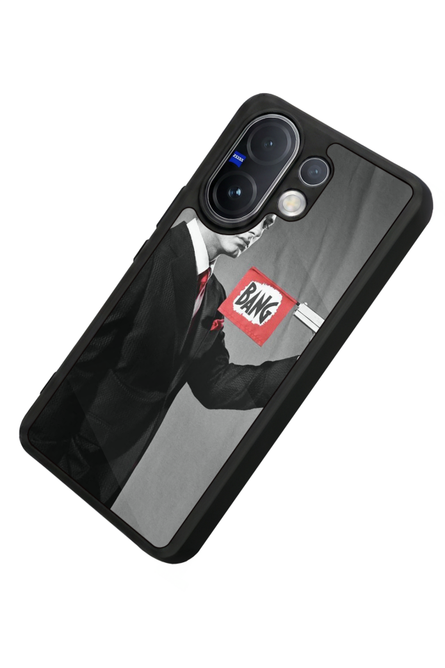 Vivo V60 Uyumlu Eminem Tasarımlı Glossy Premium Kılıf