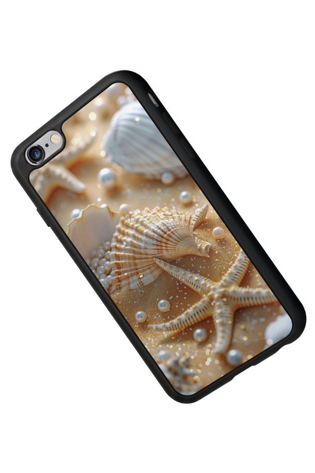 iPhone 6 Plus Uyumlu  İnci Tasarımlı Glossy Premium Kılıf
