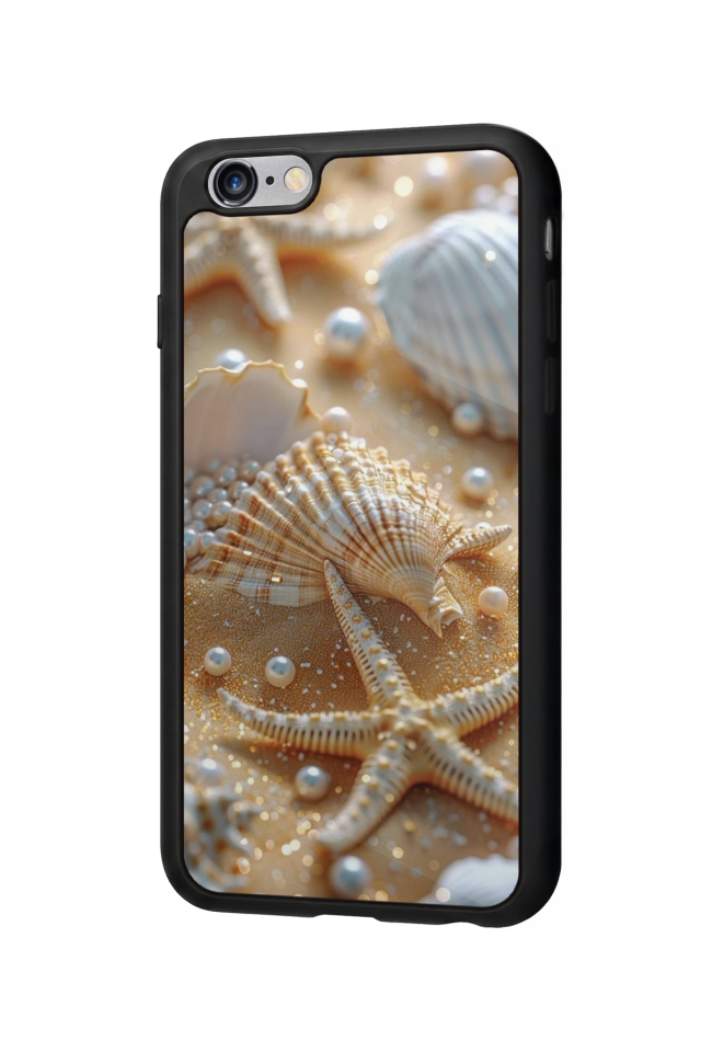 iPhone 6 Plus Uyumlu  İnci Tasarımlı Glossy Premium Kılıf