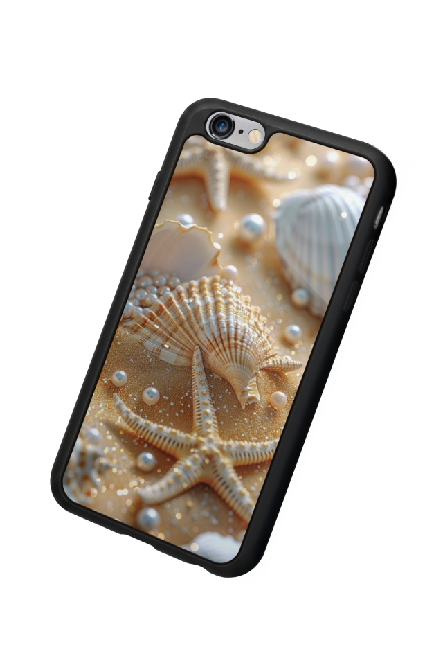 iPhone 6 Plus Uyumlu  İnci Tasarımlı Glossy Premium Kılıf