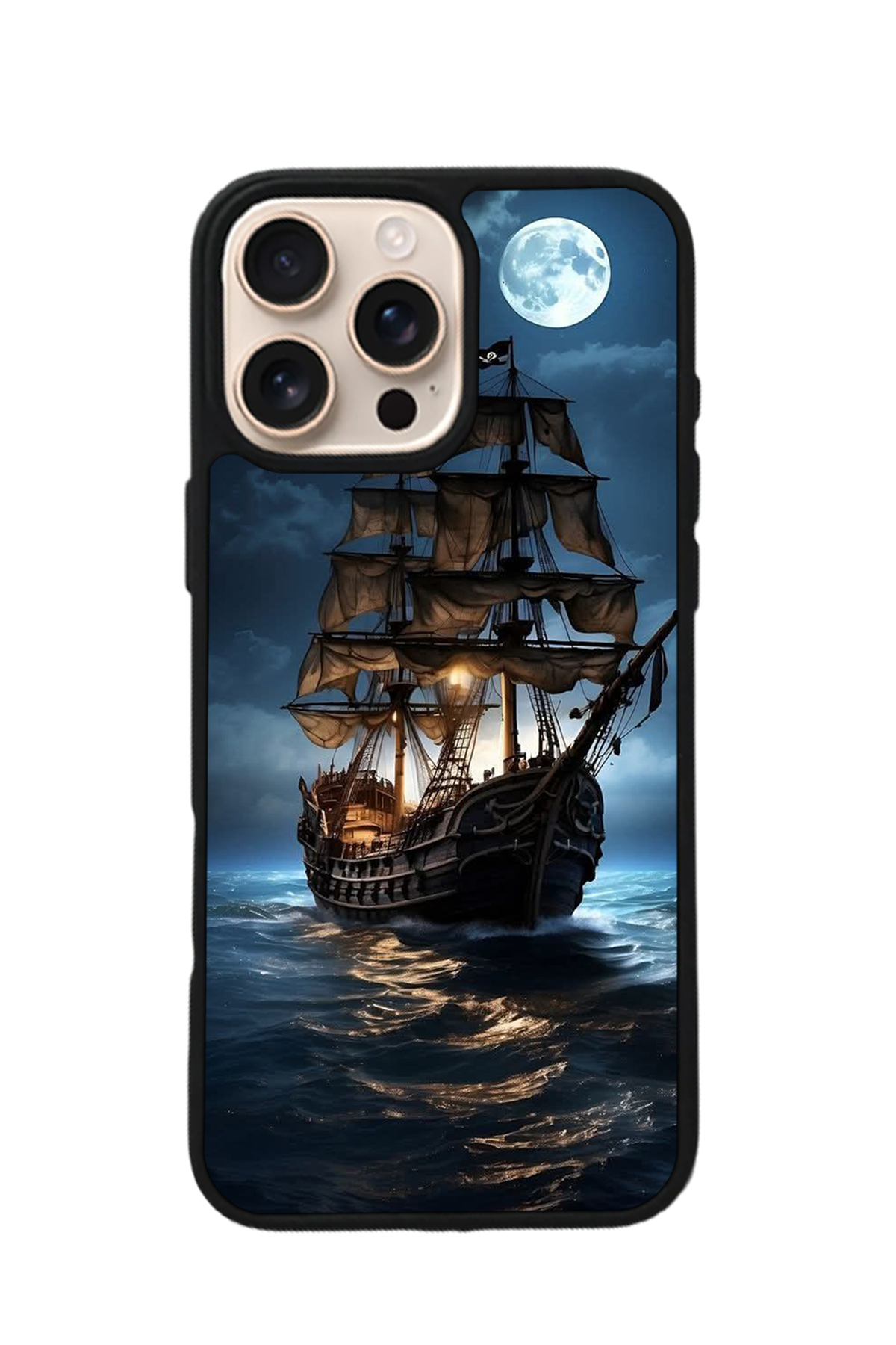 iPhone 15 Pro Max Uyumlu Korsan Tasarımlı Glossy Premium Kılıf