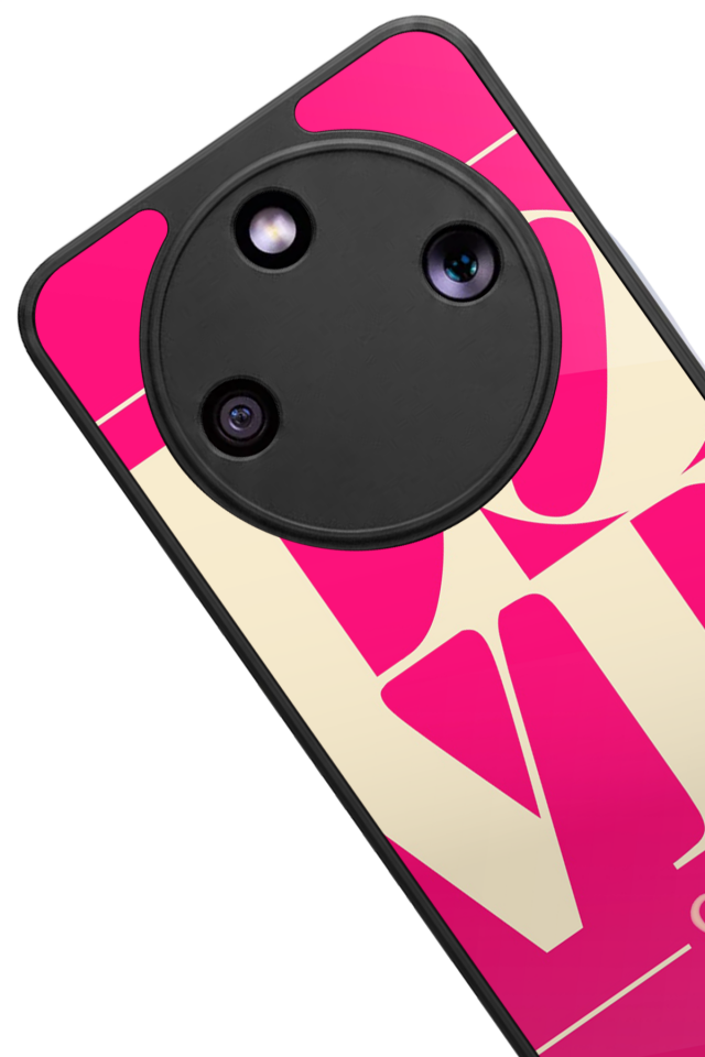 Honor Magic 8 Lite Uyumlu Love Tasarımlı Glossy Premium Kılıf