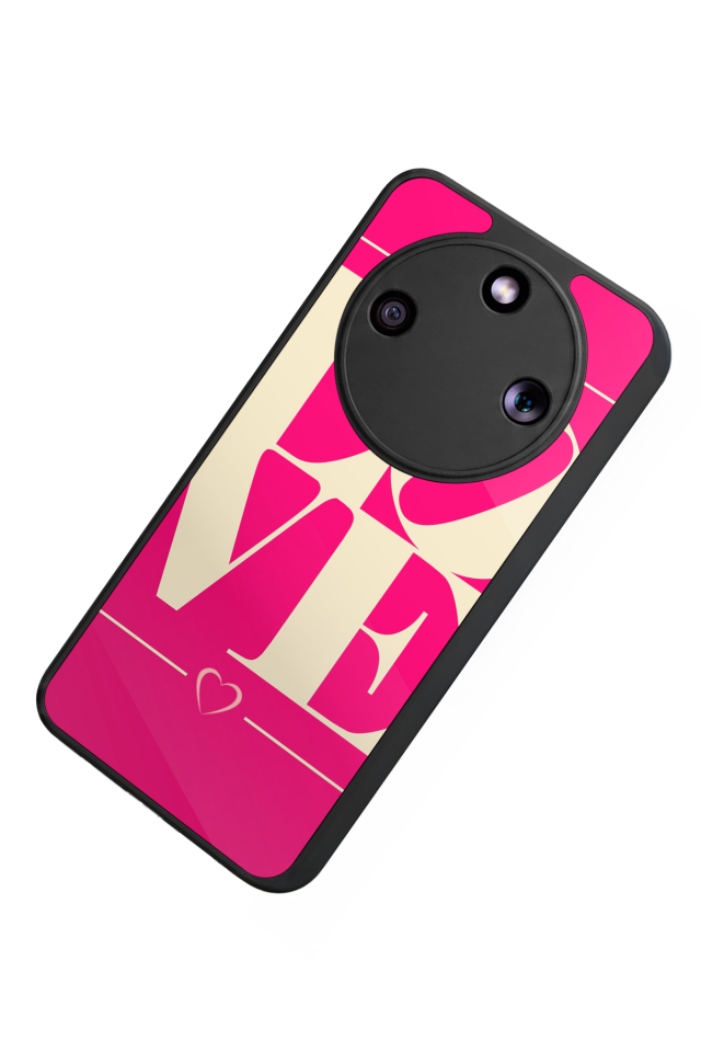 Honor Magic 8 Lite Uyumlu Love Tasarımlı Glossy Premium Kılıf