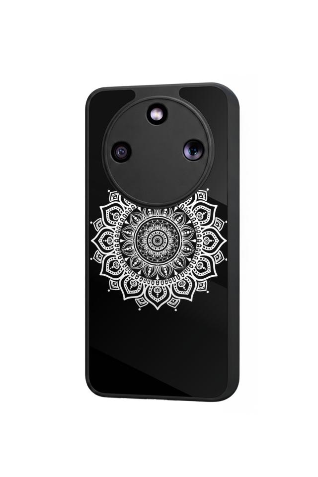 Honor Magic 8 Lite Uyumlu Mandala Tasarımlı Glossy Premium Kılıf