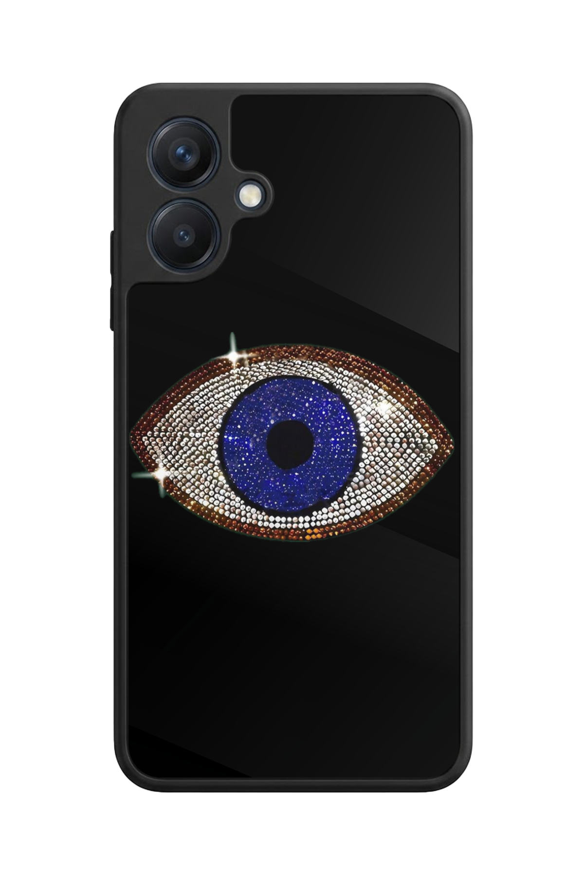 Samsung Galaxy A07 Uyumlu Nazar Tasarımlı Glossy Premium Kılıf