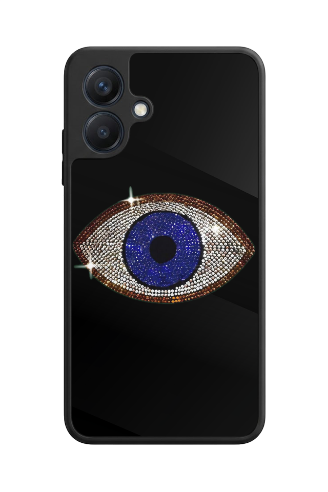 Samsung Galaxy A07 Uyumlu Nazar Tasarımlı Glossy Premium Kılıf