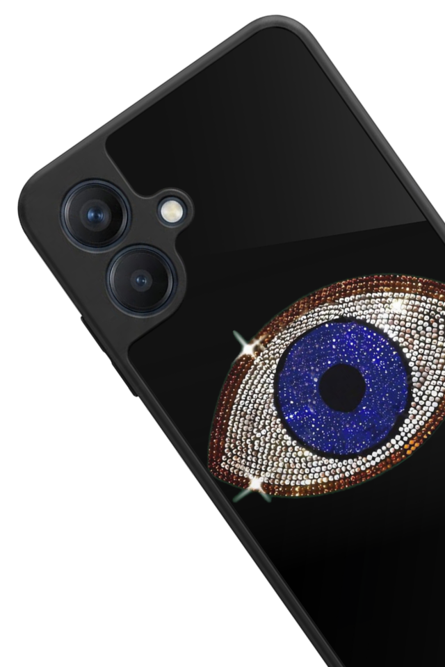 Samsung Galaxy A07 Uyumlu Nazar Tasarımlı Glossy Premium Kılıf