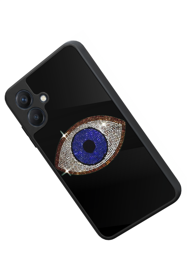 Samsung Galaxy A07 Uyumlu Nazar Tasarımlı Glossy Premium Kılıf