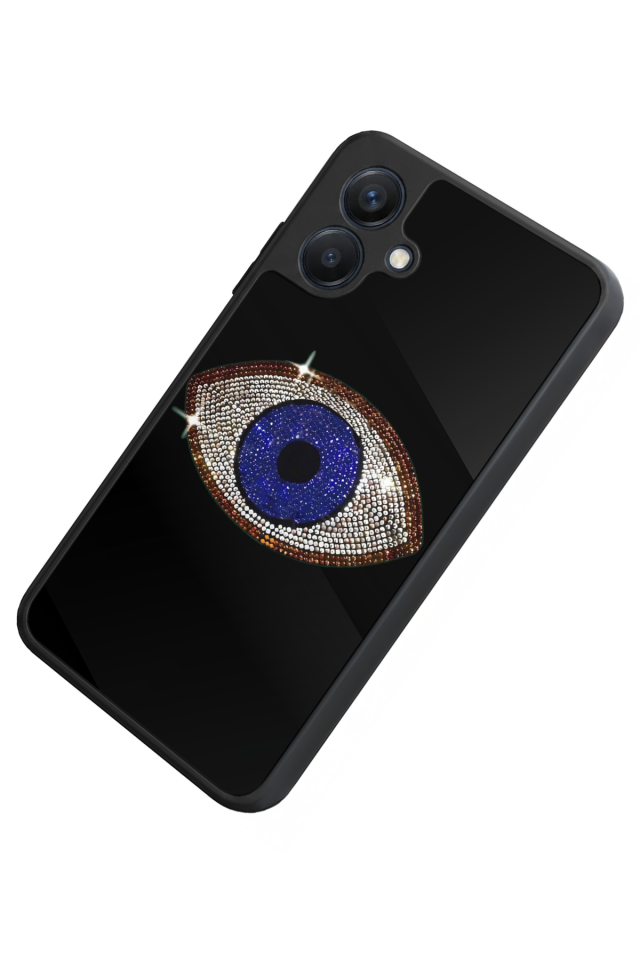 Samsung Galaxy A07 Uyumlu Nazar Tasarımlı Glossy Premium Kılıf