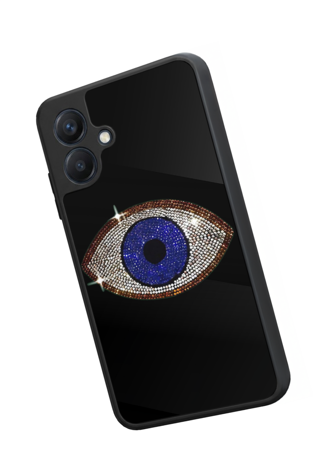 Samsung Galaxy A07 Uyumlu Nazar Tasarımlı Glossy Premium Kılıf