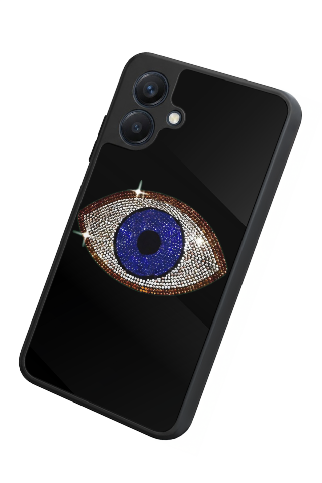 Samsung Galaxy A07 Uyumlu Nazar Tasarımlı Glossy Premium Kılıf