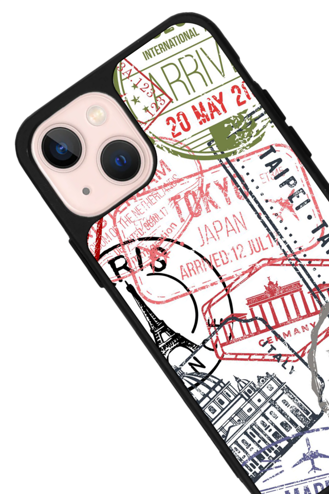 iPhone 13 Mini Uyumlu Poster Tasarımlı Glossy Premium Kılıf