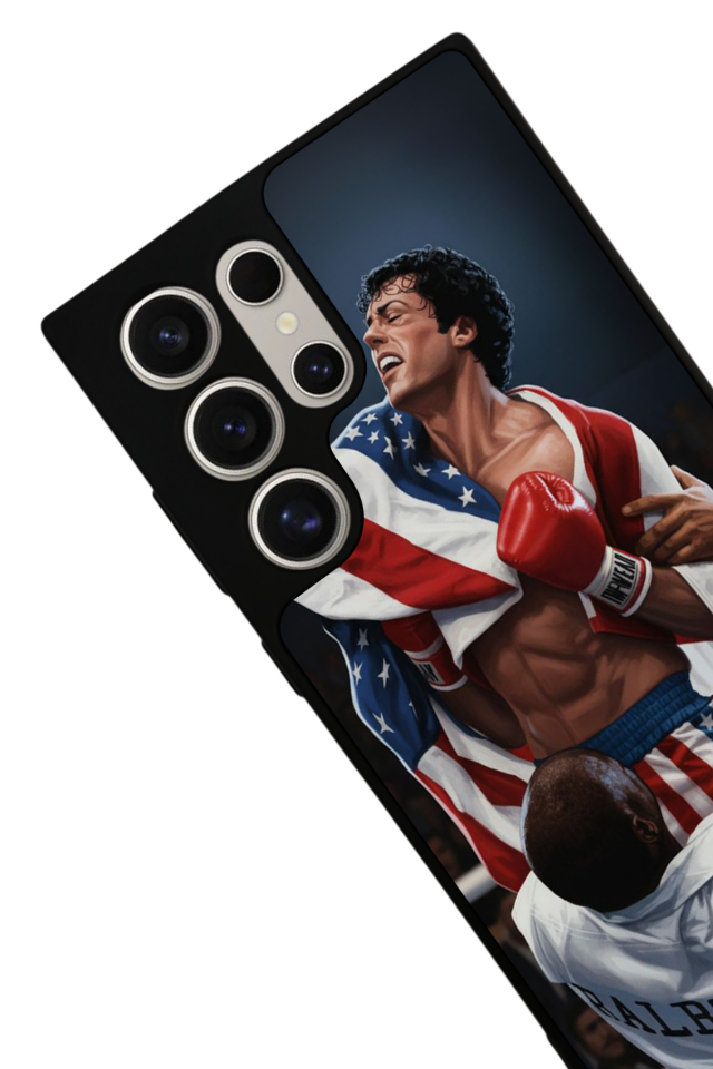 Samsung Galaxy S24 Ultra Uyumlu Rocky Tasarımlı Glossy Premium Kılıf