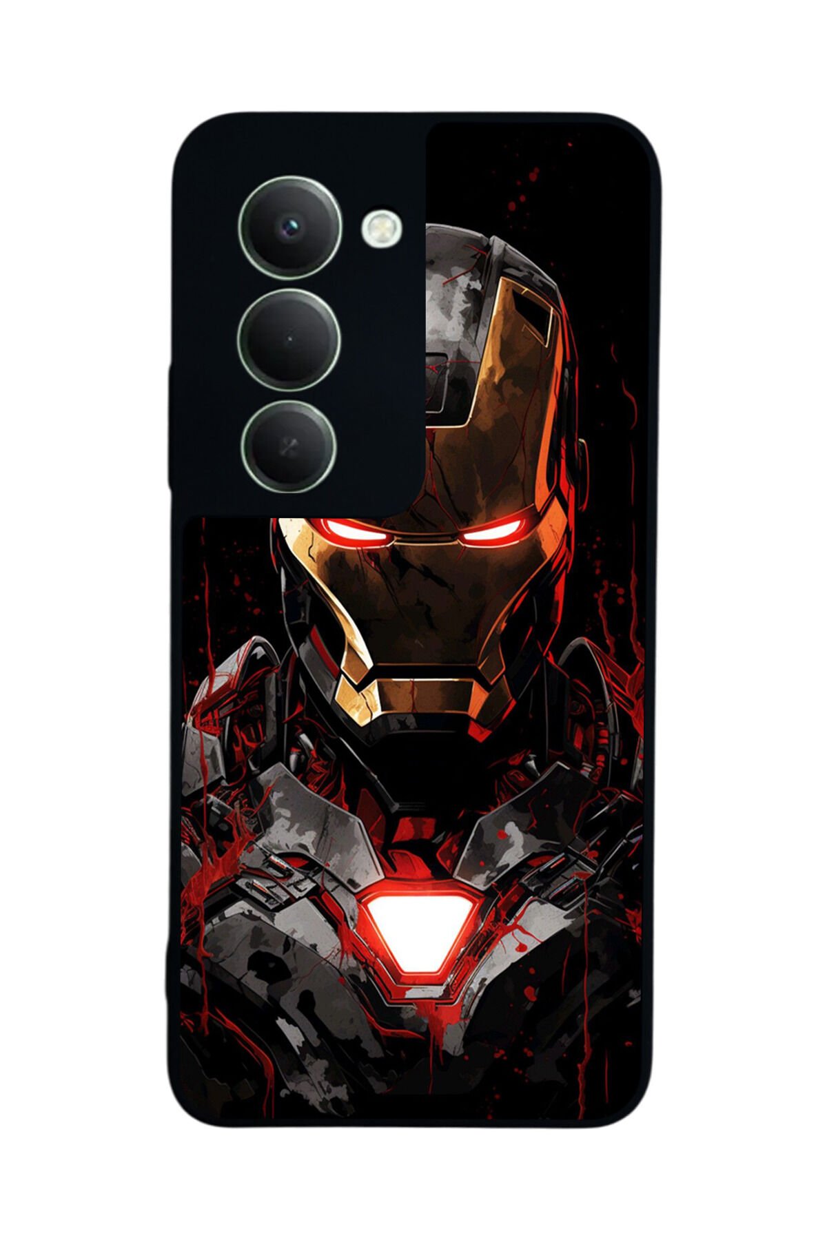 Xiaomi Redmi 15 5G Uyumlu Iron Man ( Demir Adam ) Tasarımlı Glossy Premium Kılıf