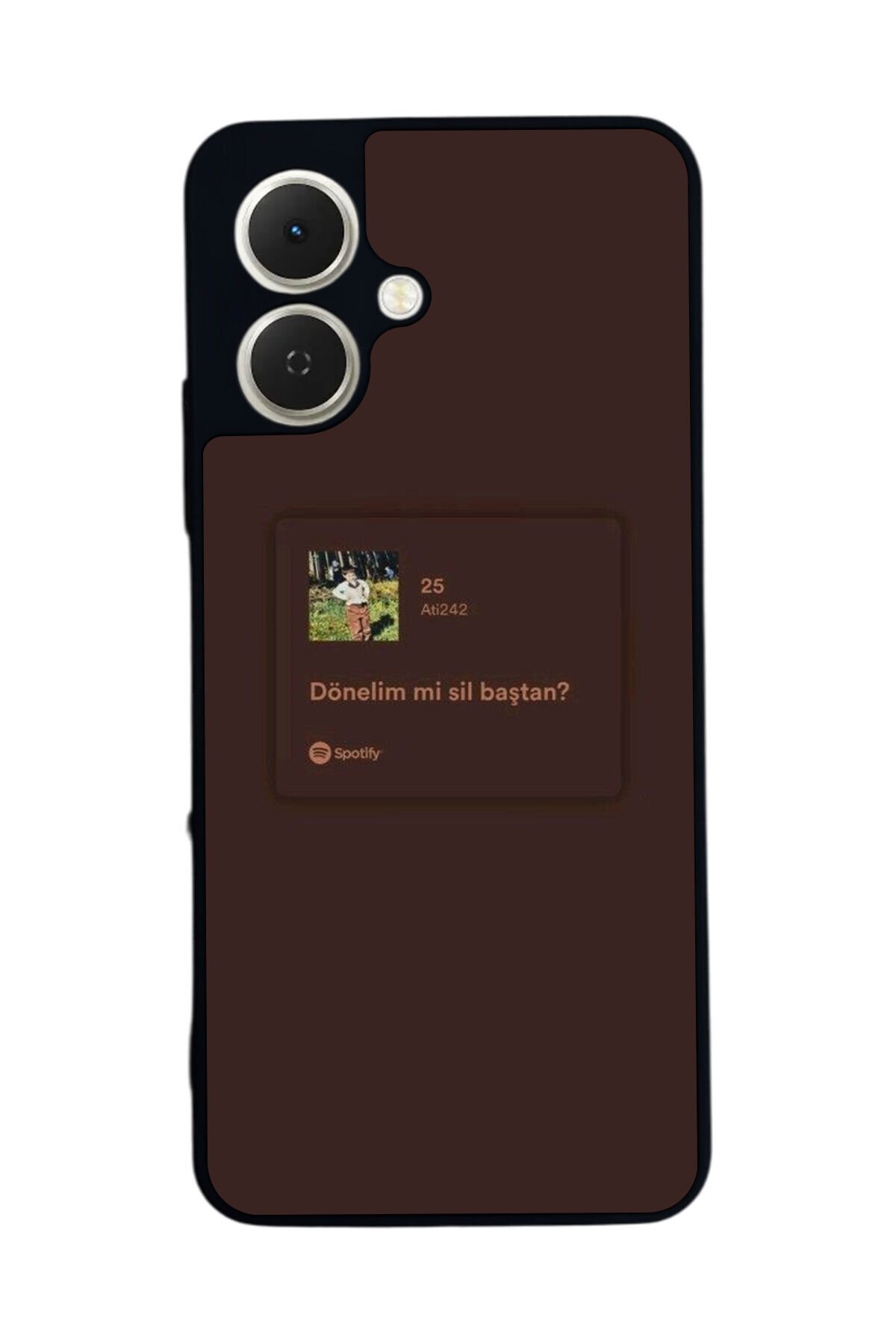 Tecno Spark GO 2 Uyumlu Sarki Sozleri Tasarımlı Glossy Premium Kılıf