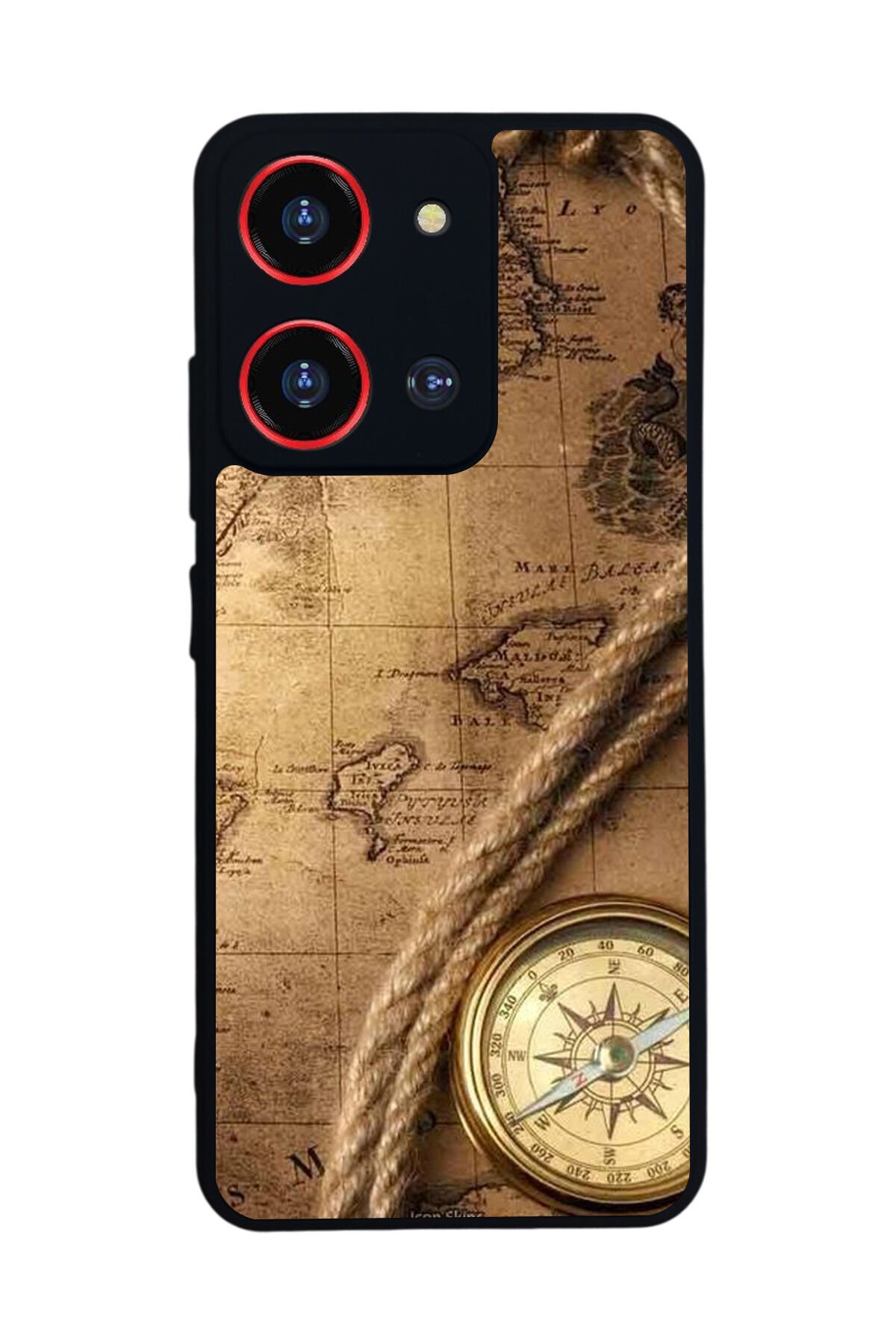 Reeder S19 Max Pro S ZOOM Uyumlu Pusula Tasarımlı Glossy Premium Kılıf