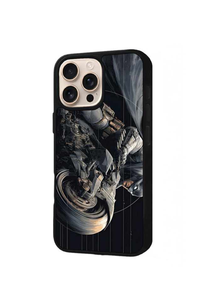 iPhone 14 Pro Uyumlu Batman Tasarımlı Glossy Premium Kılıf
