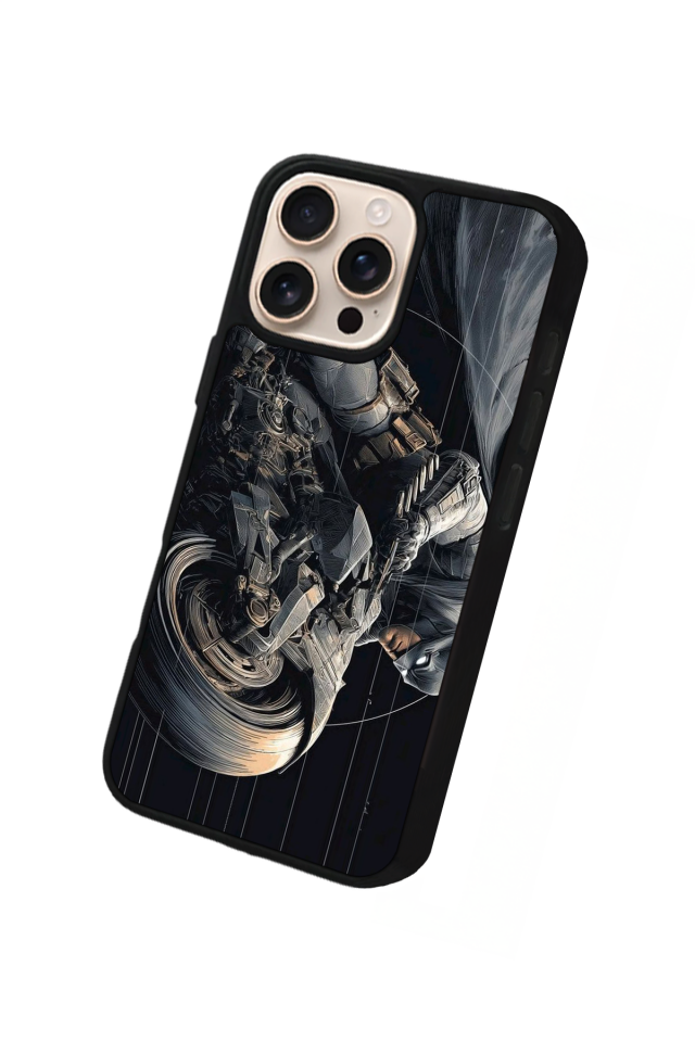 iPhone 14 Pro Uyumlu Batman Tasarımlı Glossy Premium Kılıf