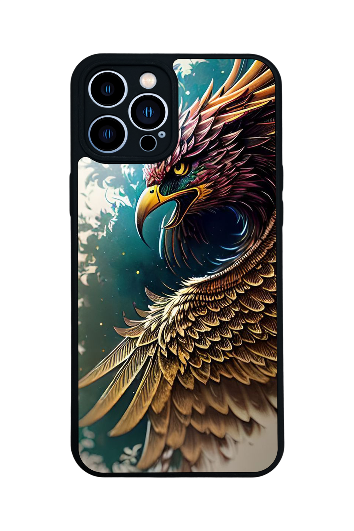 iPhone 13 Pro Max Uyumlu Besiktas Tasarımlı Glossy Premium Kılıf