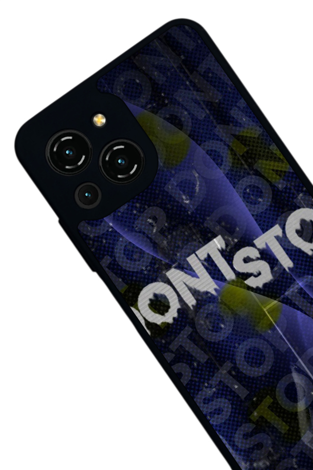 Reeder S23 Pro Max Uyumlu Dont Stop Tasarımlı Glossy Premium Kılıf