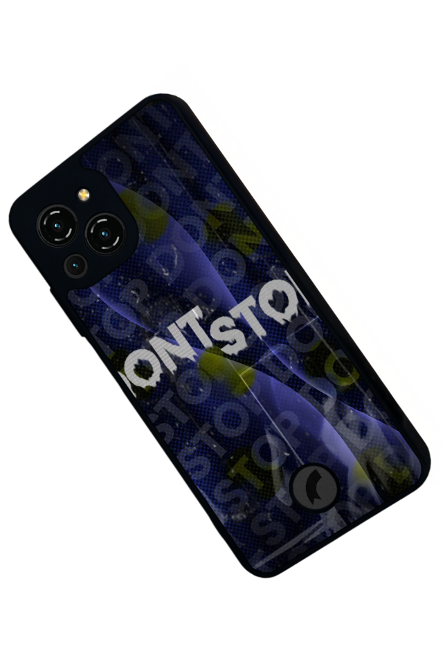 Reeder S23 Pro Max Uyumlu Dont Stop Tasarımlı Glossy Premium Kılıf