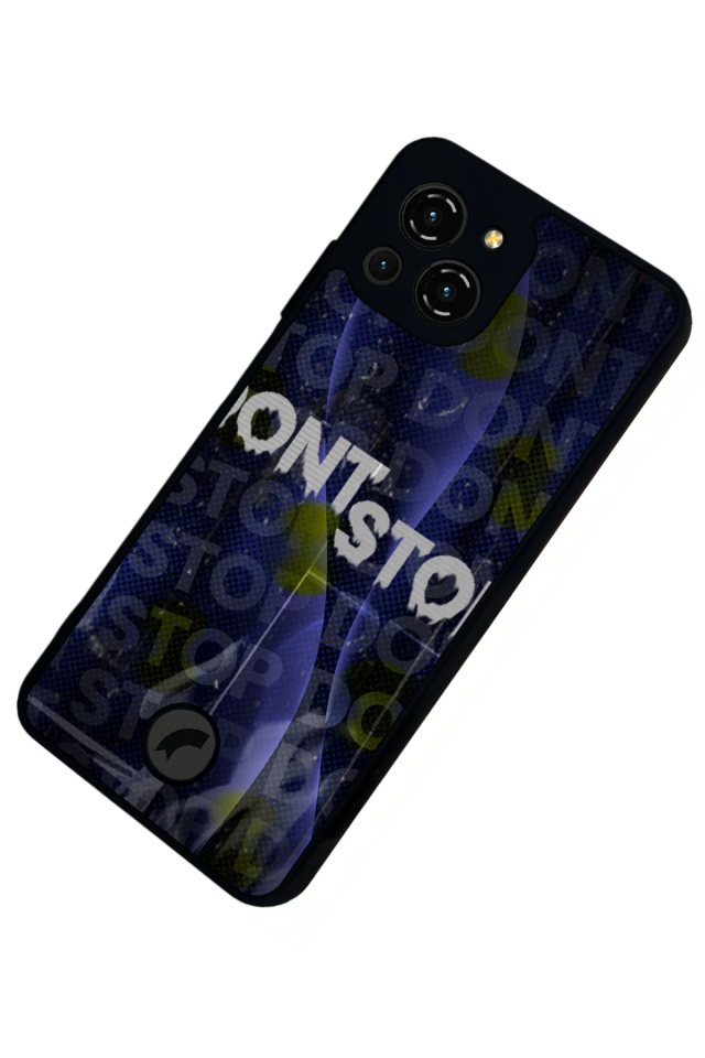 Reeder S23 Pro Max Uyumlu Dont Stop Tasarımlı Glossy Premium Kılıf