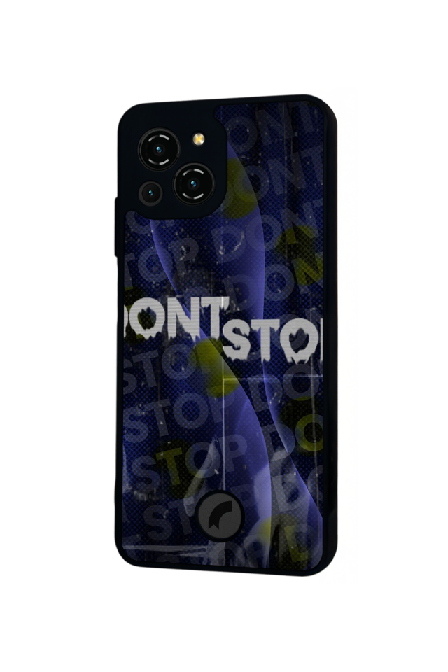 Reeder S23 Pro Max Uyumlu Dont Stop Tasarımlı Glossy Premium Kılıf