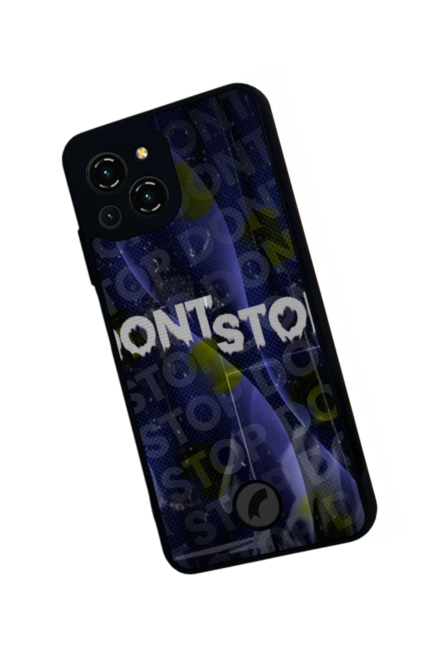 Reeder S23 Pro Max Uyumlu Dont Stop Tasarımlı Glossy Premium Kılıf