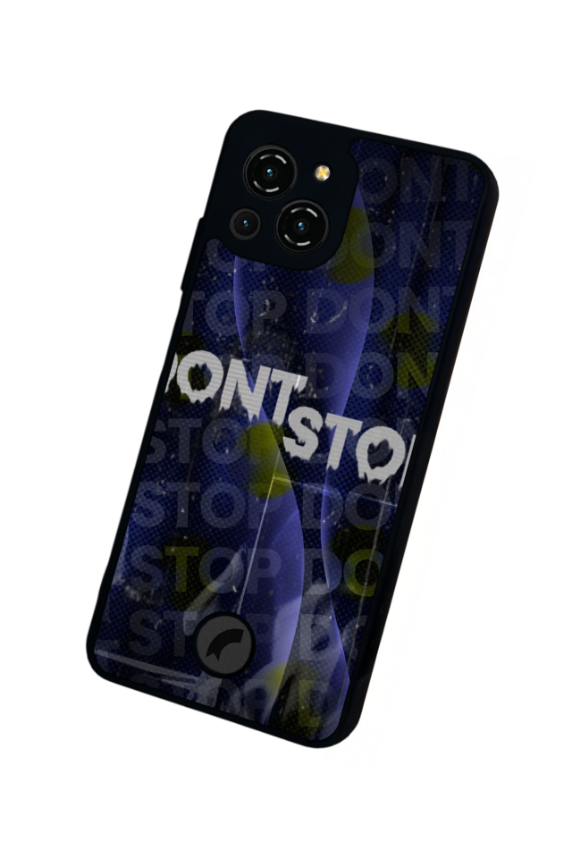 Reeder S23 Pro Max Uyumlu Dont Stop Tasarımlı Glossy Premium Kılıf