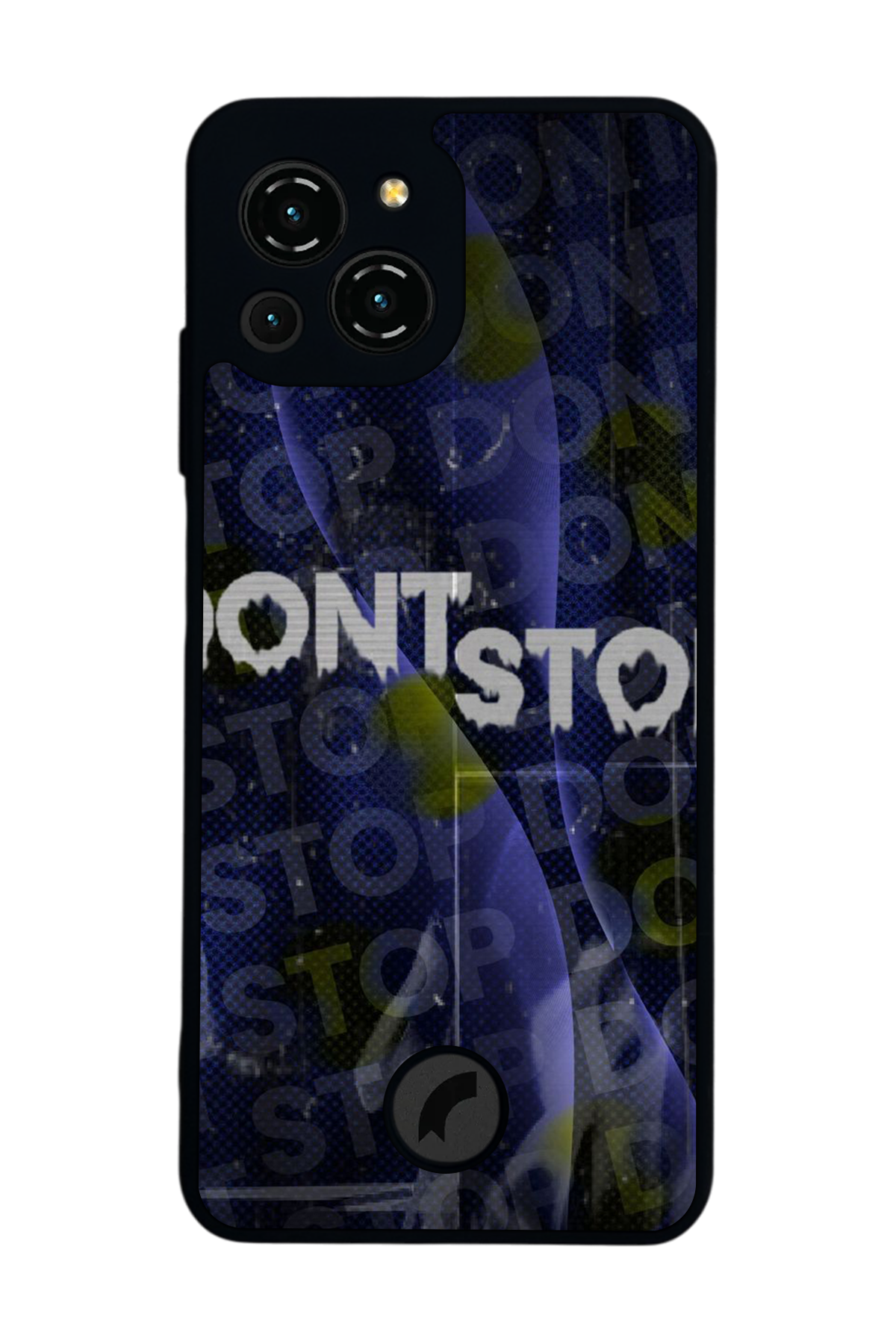 Reeder S23 Pro Max Uyumlu Dont Stop Tasarımlı Glossy Premium Kılıf