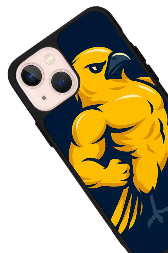 iPhone 14 Plus Uyumlu Fenerbahce Tasarımlı Glossy Premium Kılıf
