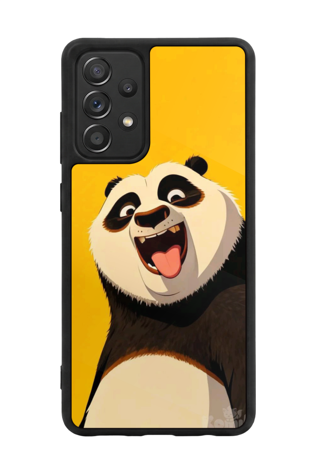 Samsung Galaxy A72 Uyumlu Kung Fu Panda Tasarımlı Glossy Premium Kılıf
