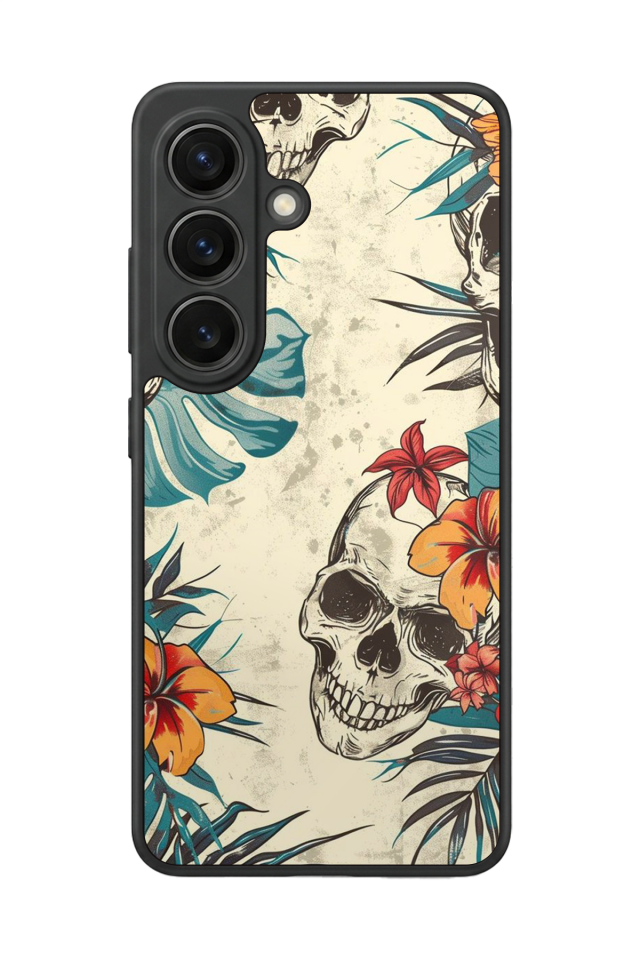 Samsung Galaxy S26 Uyumlu KuruKafa Tasarımlı Glossy Premium Kılıf