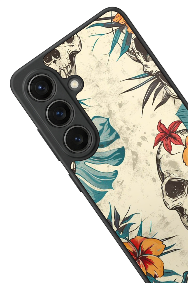 Samsung Galaxy S26 Uyumlu KuruKafa Tasarımlı Glossy Premium Kılıf