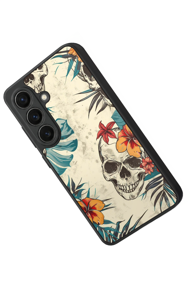 Samsung Galaxy S26 Uyumlu KuruKafa Tasarımlı Glossy Premium Kılıf