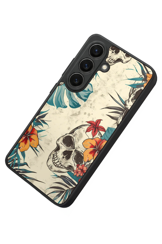 Samsung Galaxy S26 Uyumlu KuruKafa Tasarımlı Glossy Premium Kılıf